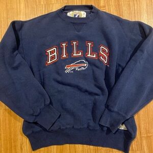 VTG Logo 7 Buffalo Bills crewneck sweatshirt men’s large
